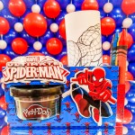 Play_doh color box Spiderman